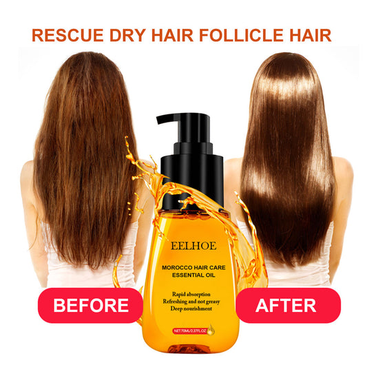 EELHOE Hair Essential Oil, Improve Frizz And Nourish Hair Oil Soften Hair Essential Oil