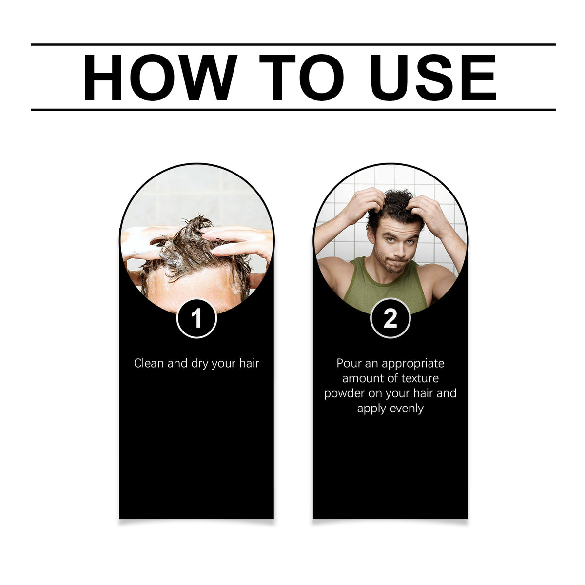 East Moon Men's Styling Volumizing Powder, Fluffy Hair Quality Control Oil Refreshing Hair Care Styling Hair Texture Powder eprolo