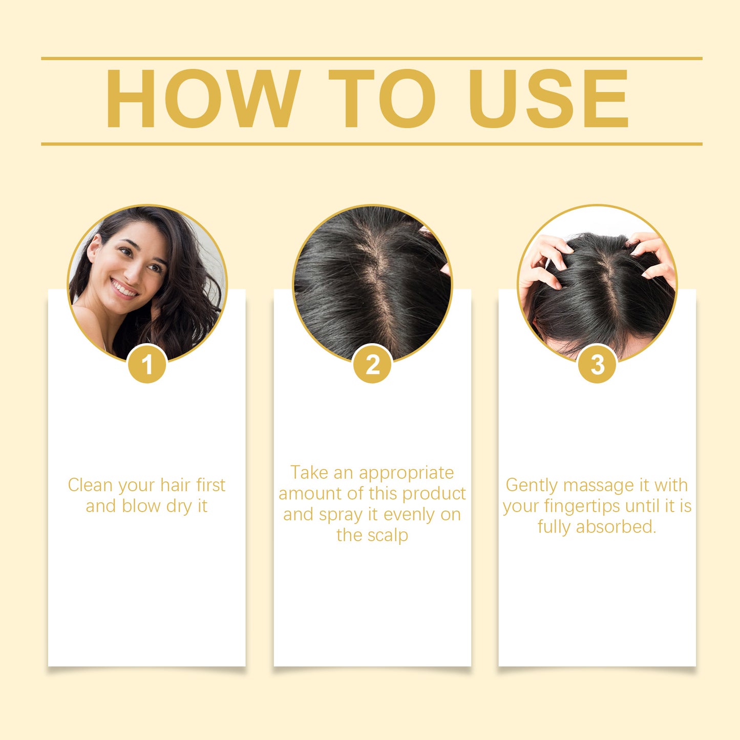 Hoegoa Hair Care Spray Gently Nourishes And Restores Hair Soft, Plump, Moist And Strong Hair Spray