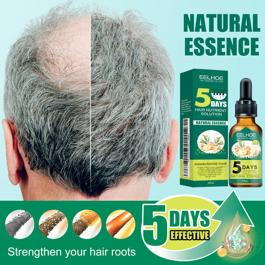 EELHOE Ginger Hair Oil Moisturizing Smooth Hair Repair Frizzy Damaged Hair Care Essential Oil
