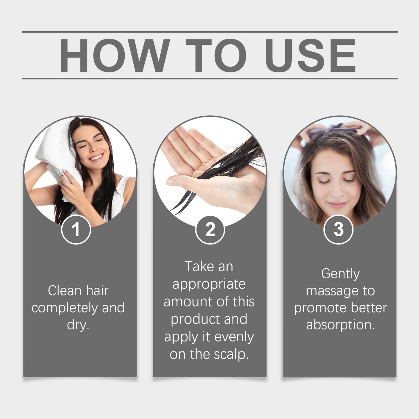 Hoegoa Hair Conditioner Essence, Dry Hair Split End Repair Frizzy Hair Moisture And Smooth Hair Care
