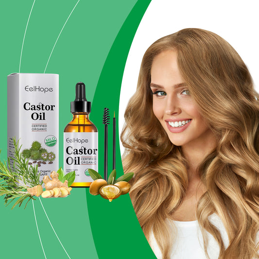 Eelhope Castor Oil Hair Care Solution Moisturizes And Nurses Root Hair Care Solution