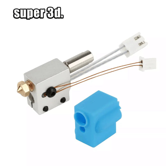 For Artillery Sidewinder X1/X2 Genius Hotend Kit 3D Printer Parts NTC100K Thermistor Heat Tube Heat Block Throat Volcano Nozzle