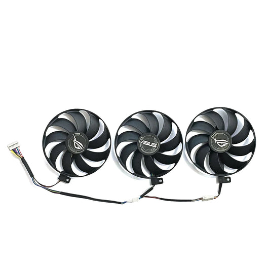 3pcs 87mm DC 12V 0.50A 7Pin RX5700XT GPU Cooler Fan For ASUS Rog Strix RX 5600 XT 5700 5700XT RX5700 Graphics Cooler Fan