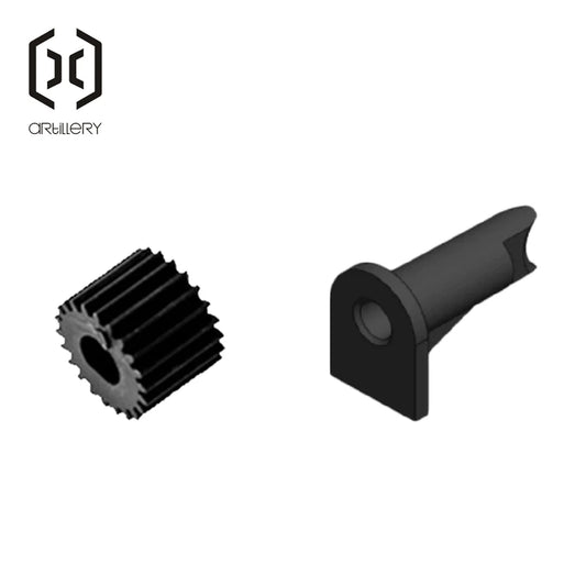 Artiglieria 3D Printer Extruder Gear Conduit Radiator Lock Handle Kit Compatible with X1 X2 Genius Genius pro