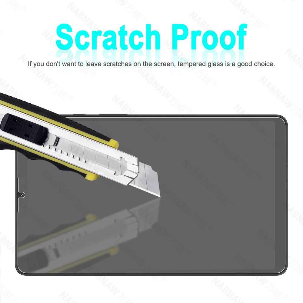 2 Packs HD Scratch Proof Screen Protector Tempered Glass For Samsung Galaxy Tab A9 8.7-inch SM-X110 SM-X115 Oil-coating Film