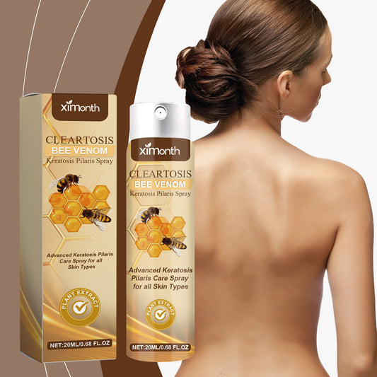 Ximonth Hair Keratosis Treatment Spray Cleans Back Acne And Moisturizes Smooth Body Skin Spray