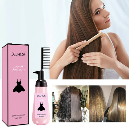EELHOE Hair Straightening Cream, Hair Care Smooth Smooth Smooth Hair Care Cream