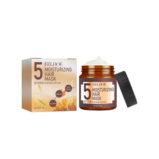 EELHOE Moisturizing Hair Mask, Deep Nourishing Hair Repair Dry Hair Split End Smoothing Hair Mask