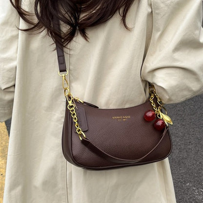 Versatile One Shoulder Crossbody Chain Dumpling Bun