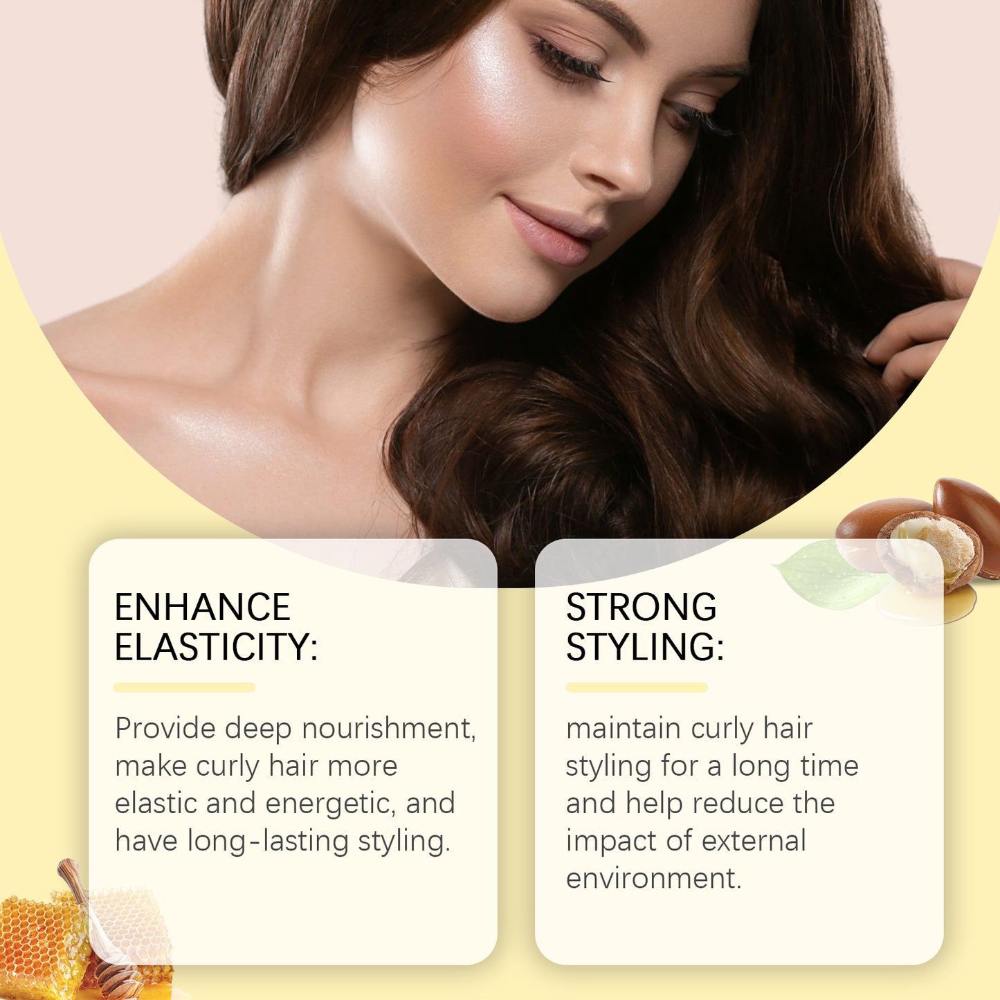 West&Month Hair Mask Nourishes And Softens Long Lasting Hair Without Greasy Hair Mask