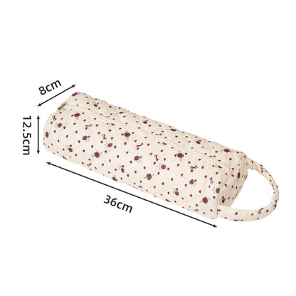 Travel curling iron straight clip storage bag