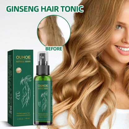 Ginseng Hair Growth Liquid, Ginseng Essence Moisturizes Hair, Hair Prevents Loss And Care Hair Growth Spray