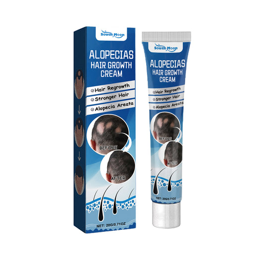 Alopecias Hair Growth Cream, Protect Hair Follicles Strong Moisturizing Thick Hairline Hair