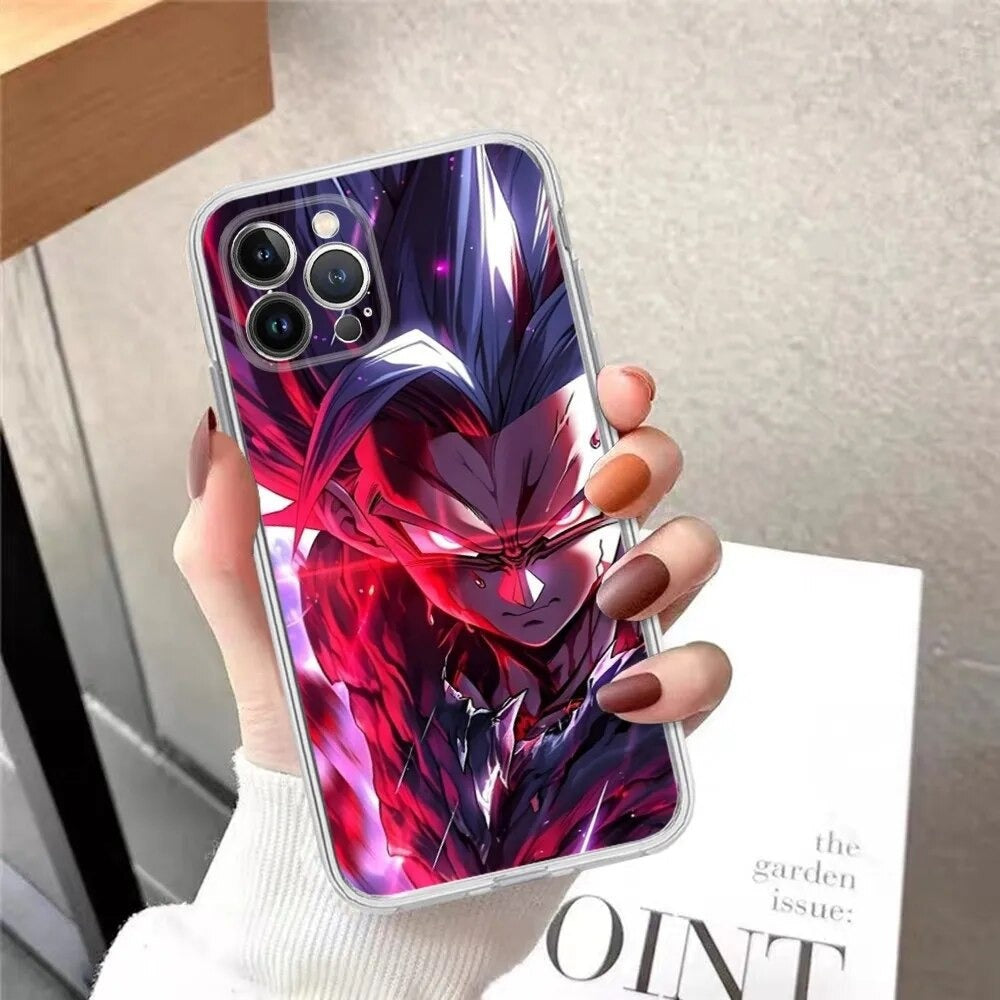 Phone case iPhone Dragon Ball Wukong black painted anti fall