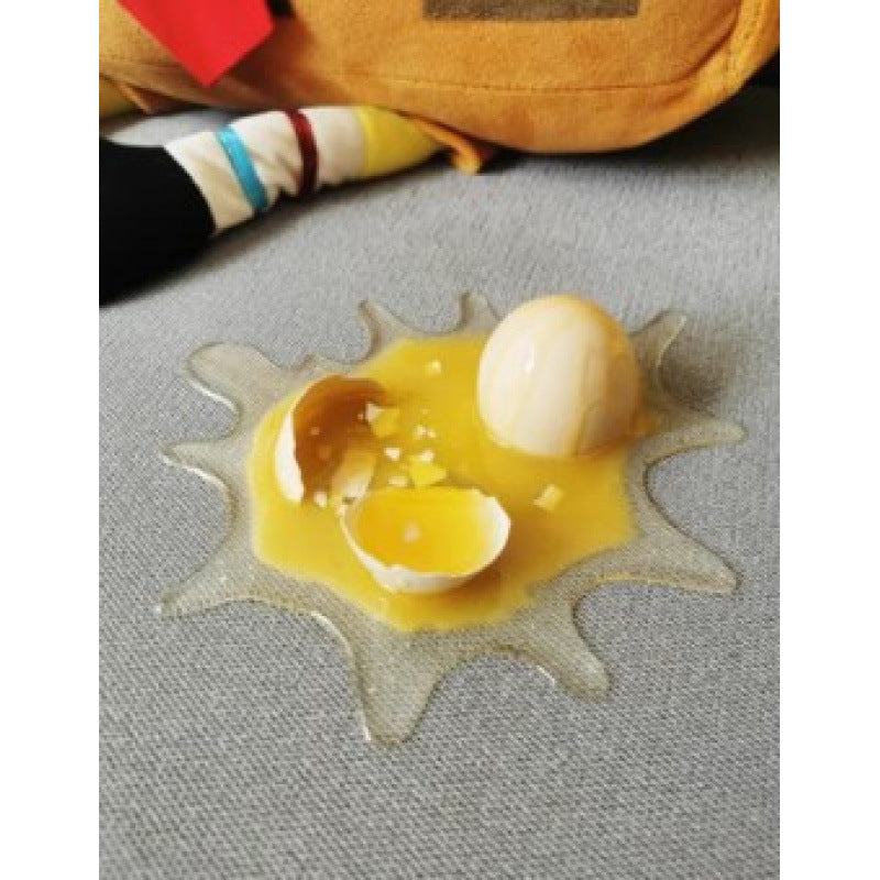 Egg Cracker Phone Stand - Broken Egg, Spilled Milk Tea Prank Toy
