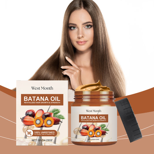 West&Month Batana Oil Conditioner Restores Dry Hair, Frizzy Split Ends, Nourishes And Softens Hair