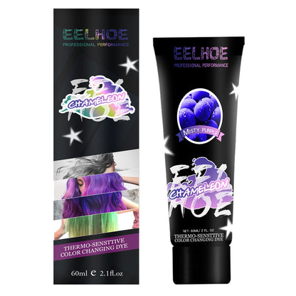 EELHOE Gradient Hair Conditioner, No Damage To Hair And Scalp Easily Change Hair Color Hair Conditioner