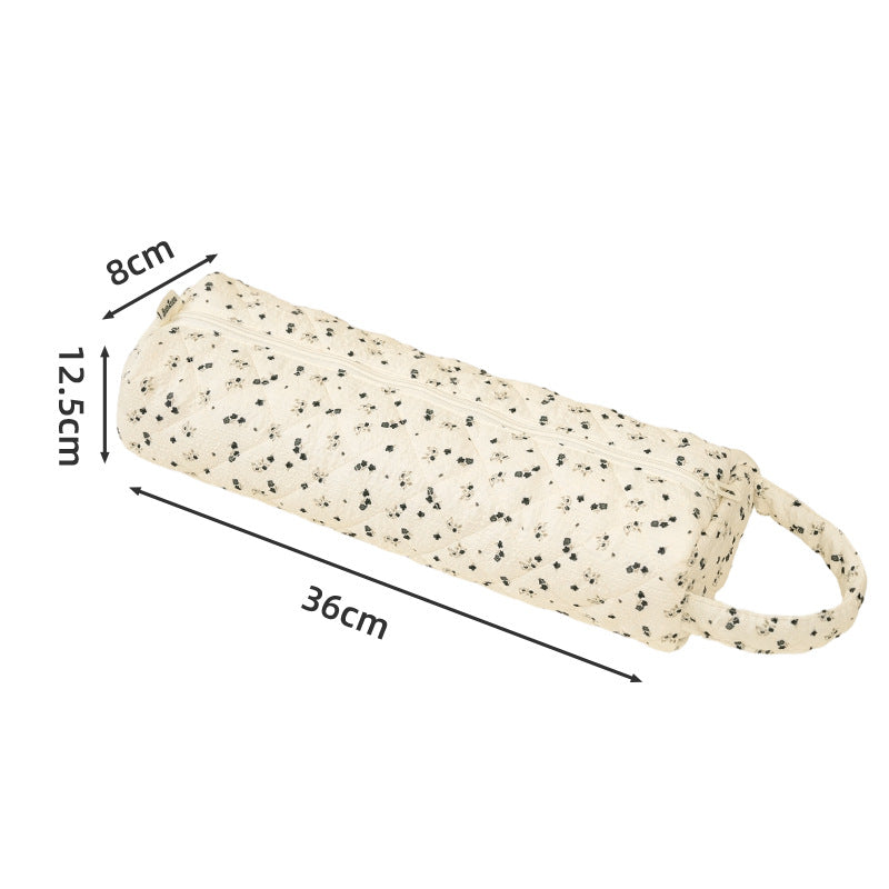 Travel curling iron straight clip storage bag