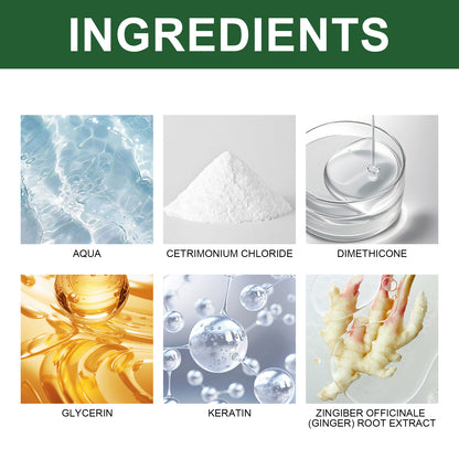 Ginger Conditioner Gently Moisturizes, Hydrates And Moisturizes Hair Conditioner