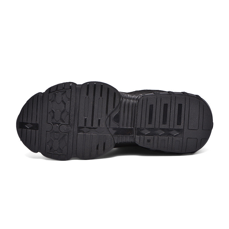 Mesh Knit Safety Work Shoes, Breathable and Comfortable, Puncture-Resistant Protective Footwear