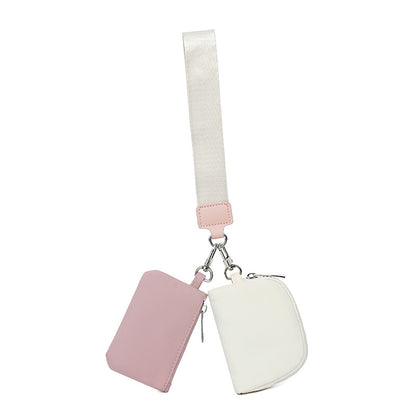 Portable card bag bank card mini change storage bag small bag