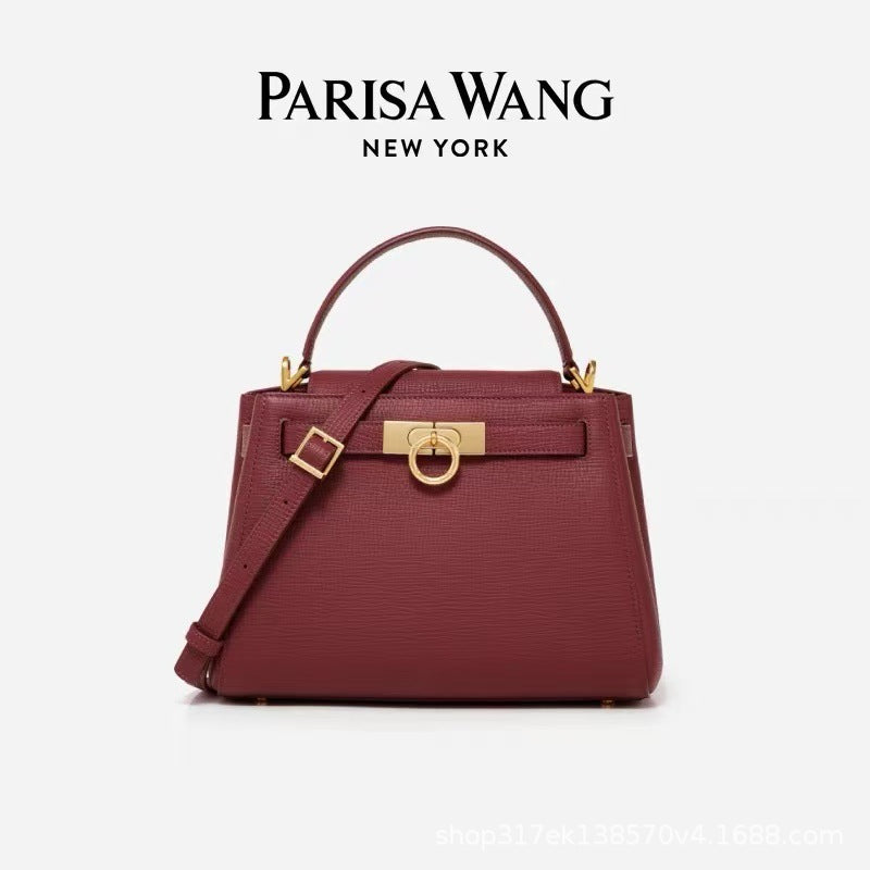 Chic Genuine Leather Handbag for Women Madison Shoulder Tote Bag Crossbody Bag Commute Bag