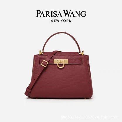 Chic Genuine Leather Handbag for Women Madison Shoulder Tote Bag Crossbody Bag Commute Bag