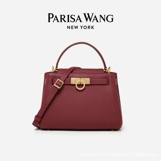 Chic Genuine Leather Handbag for Women Madison Shoulder Tote Bag Crossbody Bag Commute Bag