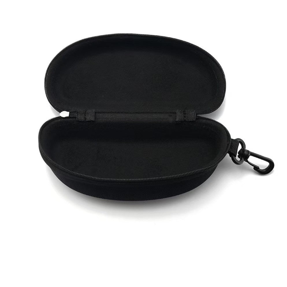 Sports pressure resistant large sunglasses box EVA zipper Oxford cloth glasses box