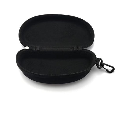 Sports pressure resistant large sunglasses box EVA zipper Oxford cloth glasses box