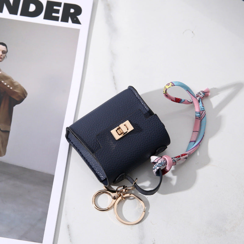 Mini Bag Keychain Pendant with Wrist Strap Multi-functional Small Bag