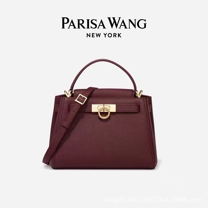 Chic Genuine Leather Handbag for Women Madison Shoulder Tote Bag Crossbody Bag Commute Bag