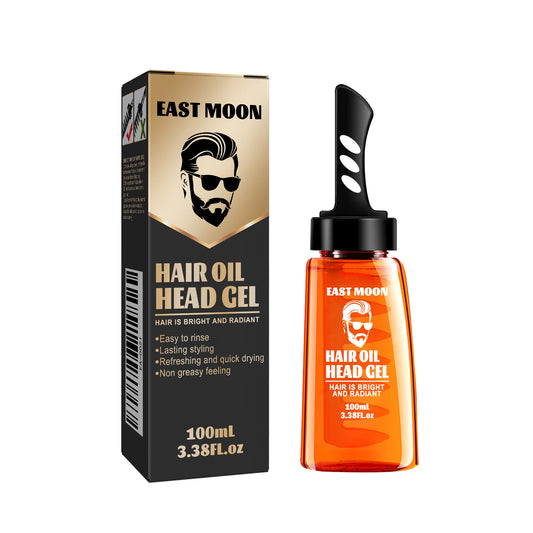 Men's Hair Wax Comb Retro Oily Head Big Back Hair Shape Moisturizing And Long-Lasting Comb One Comb To Set The Shape