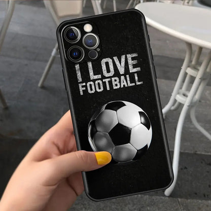 Suitable for iPhone 15 soccer phone case