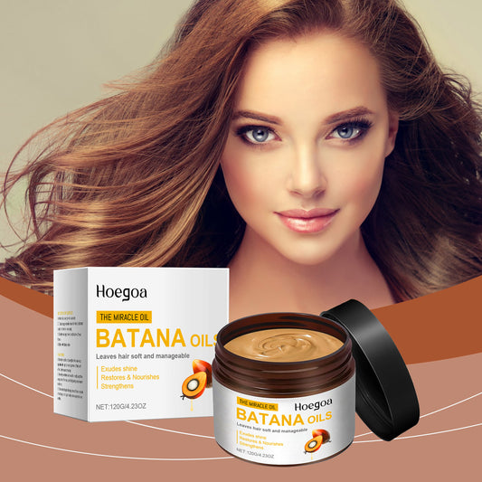 Hoegoa Batana Oil Moisturizing Hair Mask, Hair Moisturizing Hair Mask Care, Dryness Improved, Frizz Improved, Smooth And Light