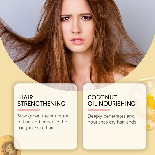 OUHOE  Collagen Hair Mask Nourishes Hair And Restores Dry And Frizzy Hair