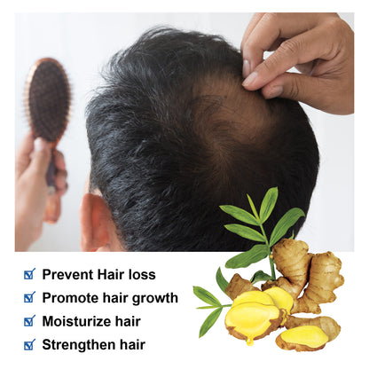 Hair Follicle Massage Kit With Essential Oil, Smooth Dry Short-Tempered Hair Meek Strong Close To Massage The Scalp