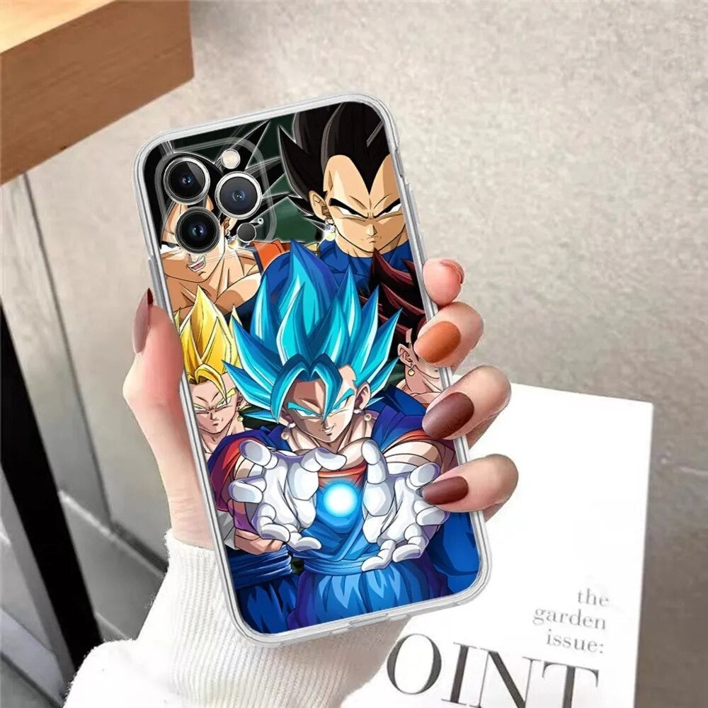 Phone case iPhone Dragon Ball Wukong black painted anti fall