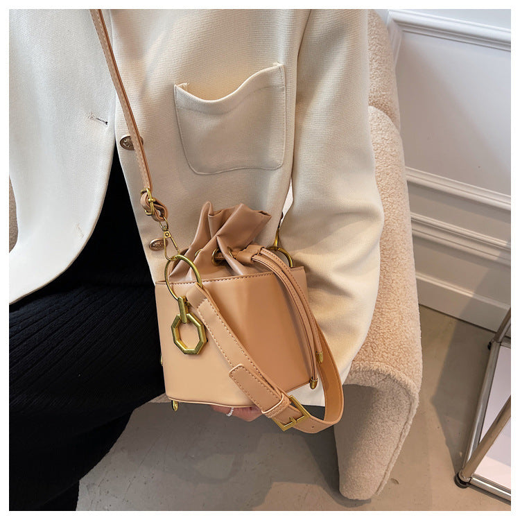 Crossbody Handheld Bucket Bag