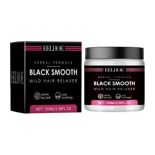 Mild Hair Relaxer, Smoothing Dry Hair Smooth Straight Hair Gentle Nourishing Smoothing Treatment Cream