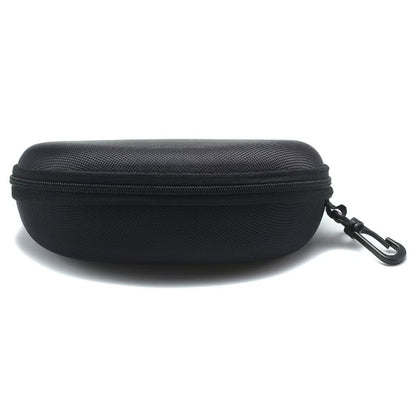 Sports pressure resistant large sunglasses box EVA zipper Oxford cloth glasses box