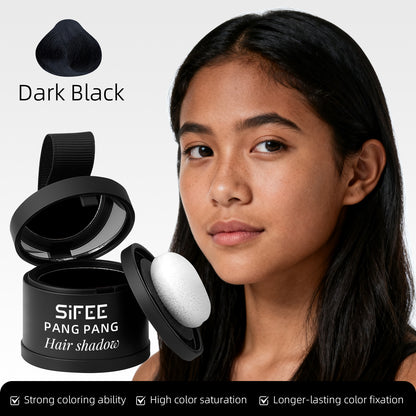 Hairline Powder Hair Filler Waterproof Sweat-Proof Volumizing Powder Long-Lasting Makeup for Forehead and Side Profile Hair Powder