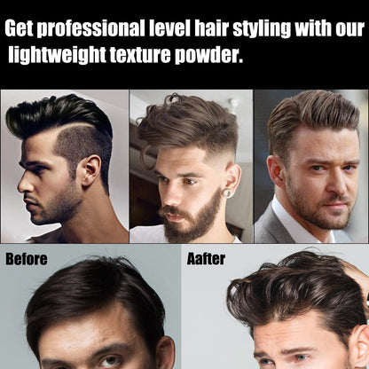 East Moon Men's Texture Powder Effective Moisturizing Styling Hair Voluminous Lasting Cool Styling Styling