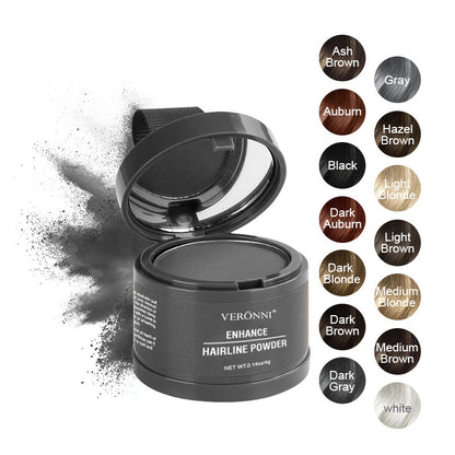 Popular Multi-color Hairline Powder Contouring Shadow Powder for Sideburns, Bun Line, Forehead Hairline Filling