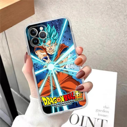Phone case iPhone Dragon Ball Wukong black painted anti fall
