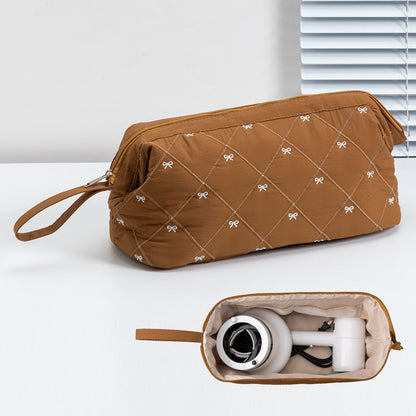 Multi functional travel grooming and storage bag for women
