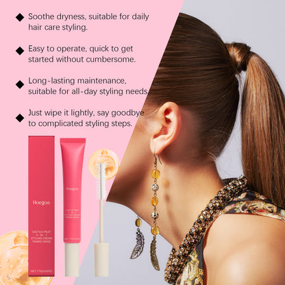 Hoegoa Hair Care & Styling Cream, Gentle, Soft And Glossy Natural Styling & Styling Nourishes Hair Everyday