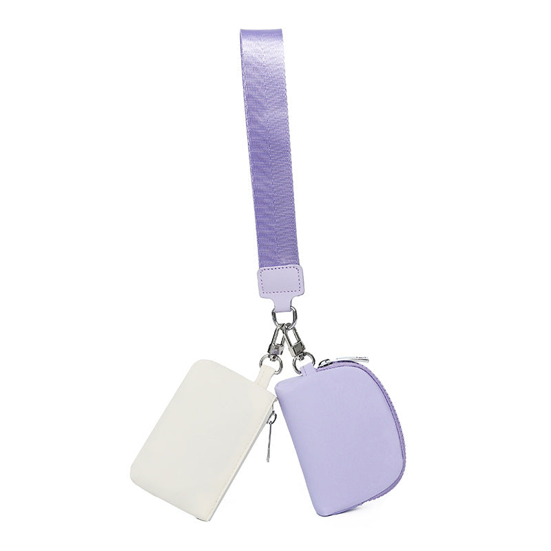Portable card bag bank card mini change storage bag small bag