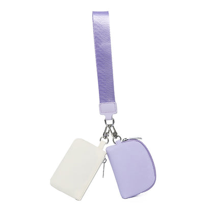 Portable card bag bank card mini change storage bag small bag